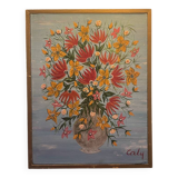 Oil on canvas by Odette Caly.