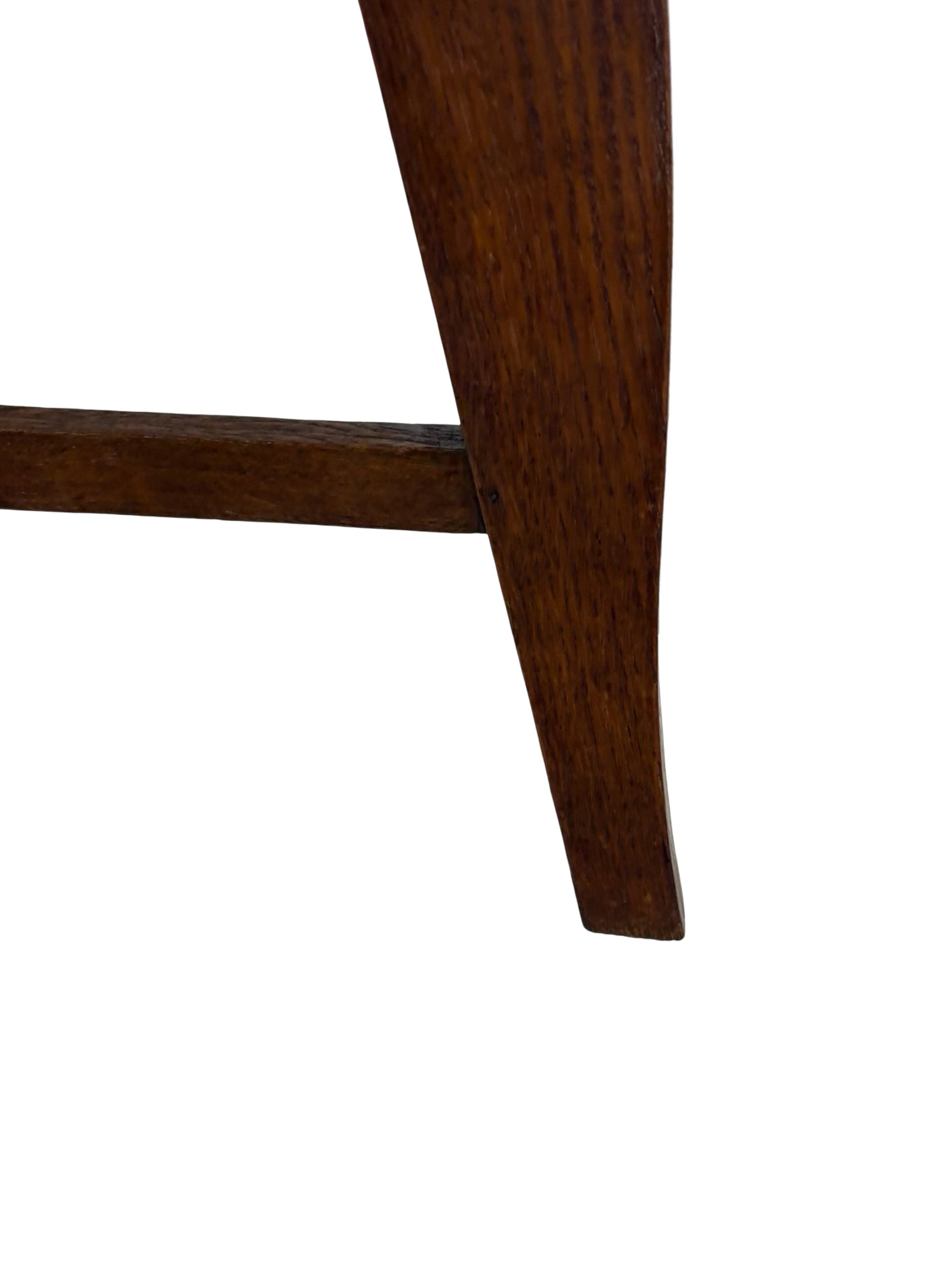Art Deco Coffee Table Side Table Oak 1950s Design