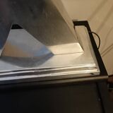 Lamp in X, cross, steel, design