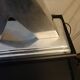 Lampe en X, croix, acier, design