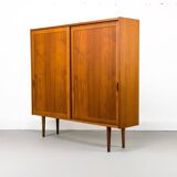 Danish Teak Cabinet by Carlo Jensen for Hundevad & Co., 1960s
