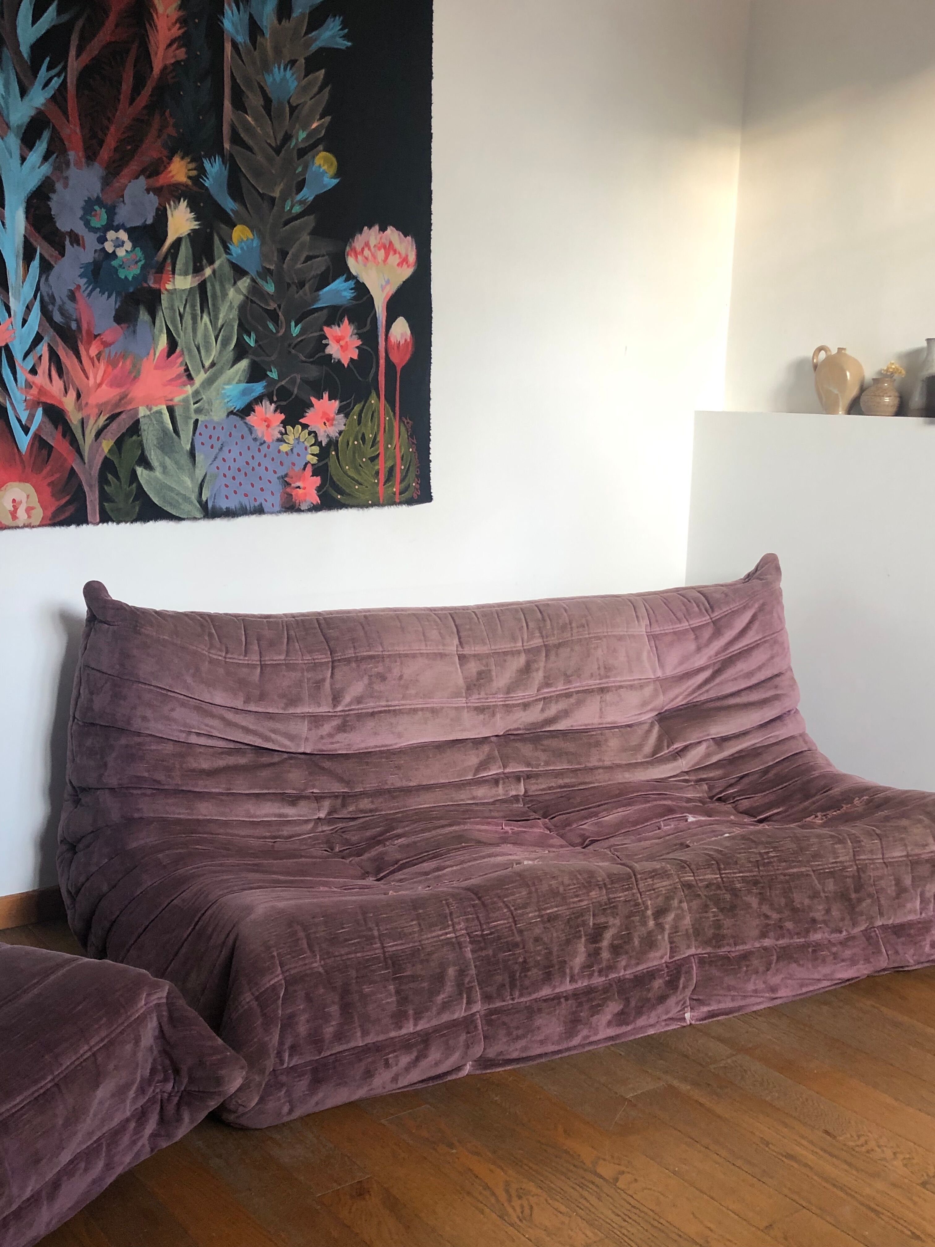 Togo Line Roset Michel Ducaroy Exhibition Set