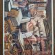 Vintage school poster nightingale 60s