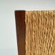 Martin Visser set of six "SE82" wenge and rush dining chairs
