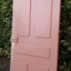 Landing door 210,3x85,6cm old molded