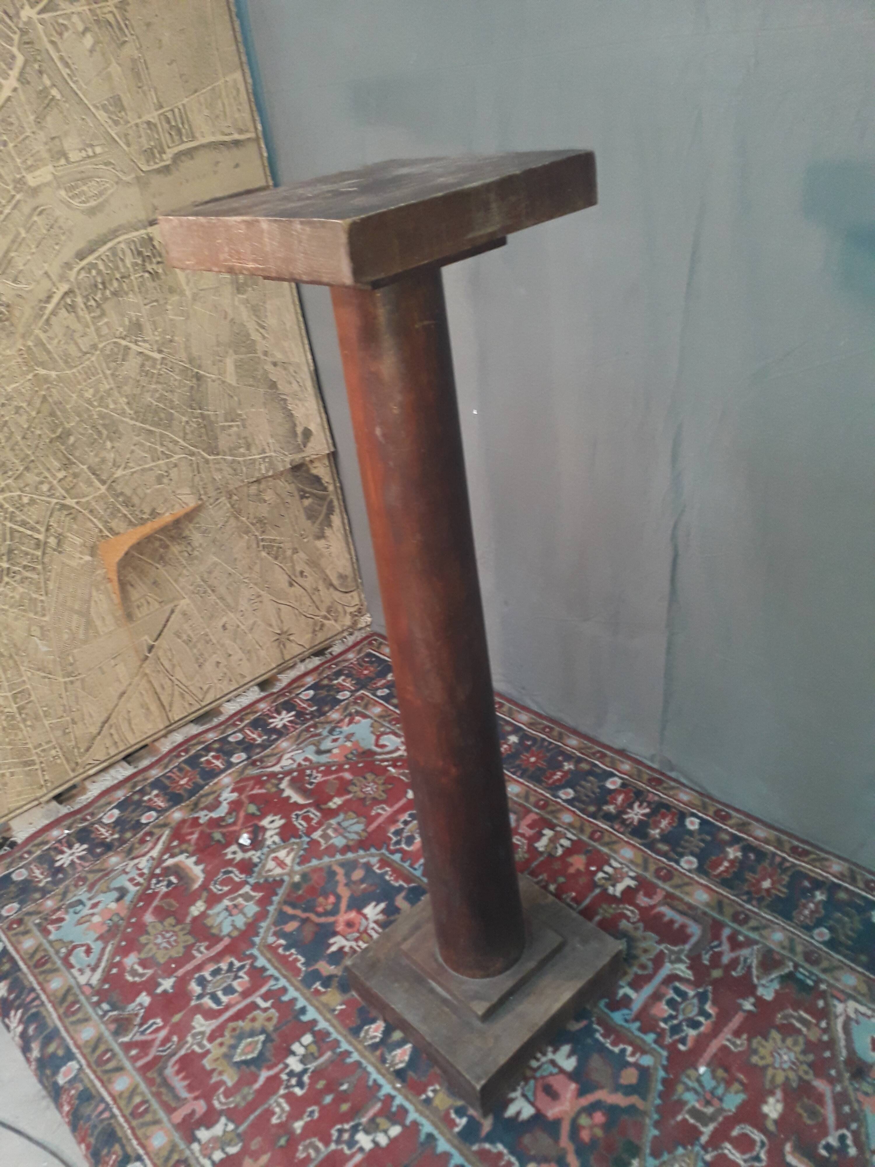 Selette en bois brut