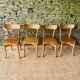 Ensemble de 4 chaises bistrot