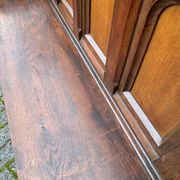 Gothic Revival Wooden Bench