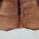 Peau de chèvre vintage 120×102 cm