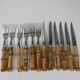 Exclusive 60s steak cutlery set, made in Italy –