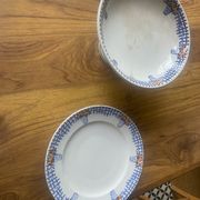 Pair of ceramic cups from St Amand 50s