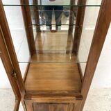 Solid walnut display case