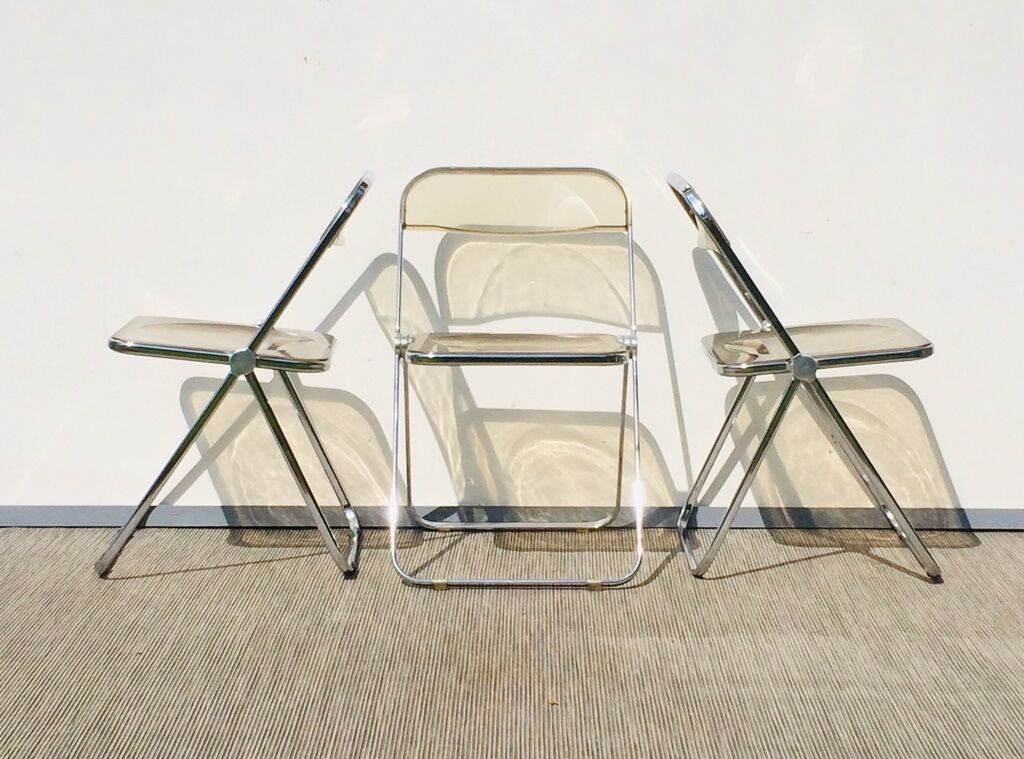 Chair Plia G. Piretti - Castelli. Vintage 70s