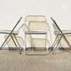 Chaise Plia G. Piretti -  Castelli. Vintage 70s