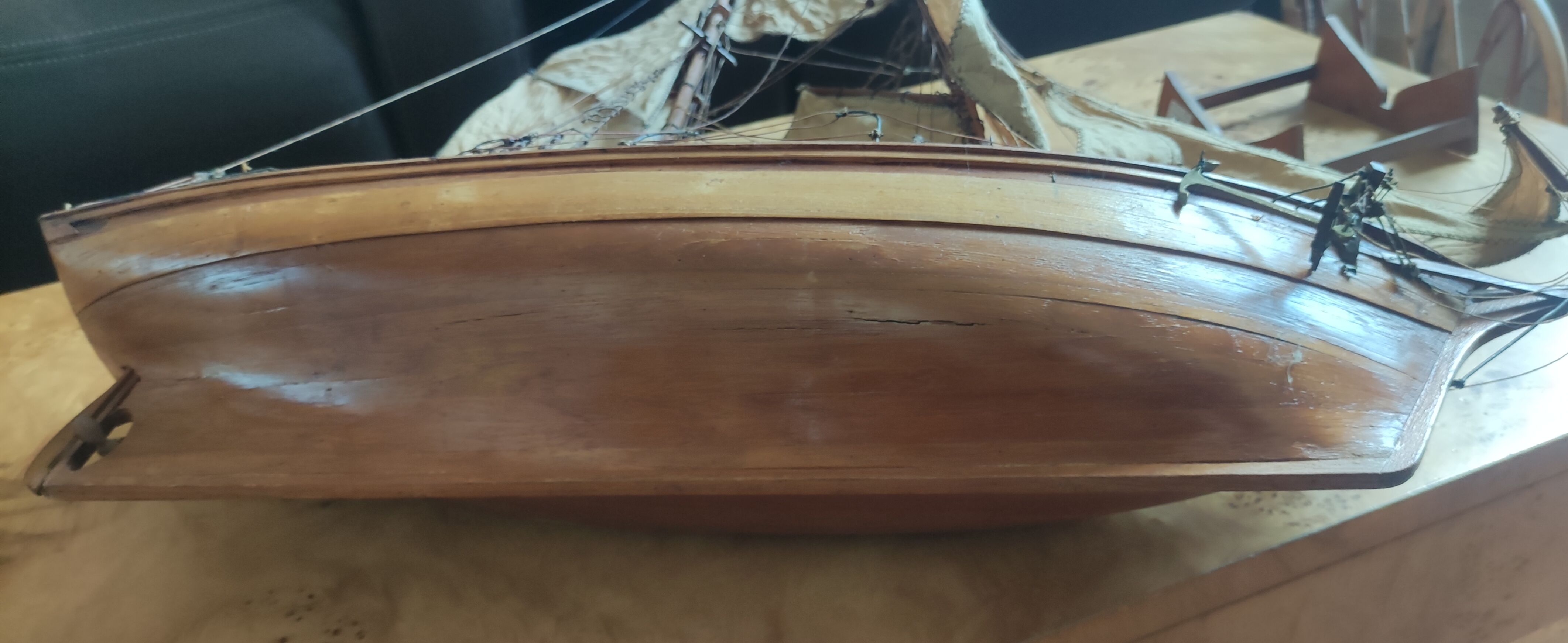Old model boat