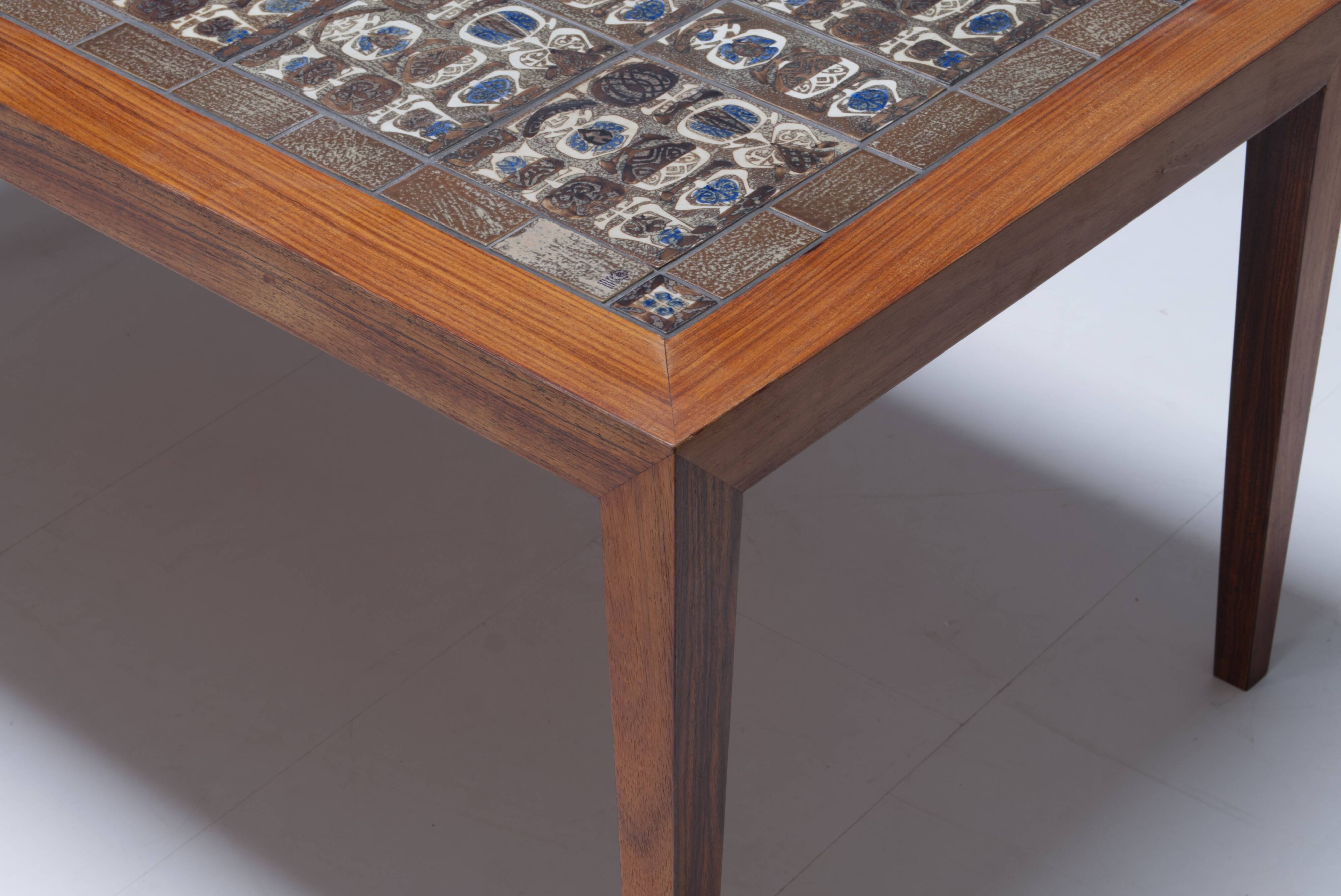Rosewood coffee table