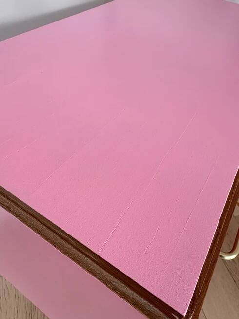 Vintage "Raspberry" chest of drawers