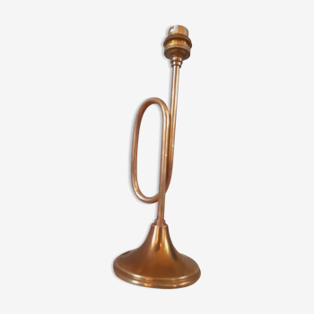 Lampe vintage en forme de trompette des années 40