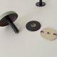 Set of 4 vintage coat hooks from the 1960s.