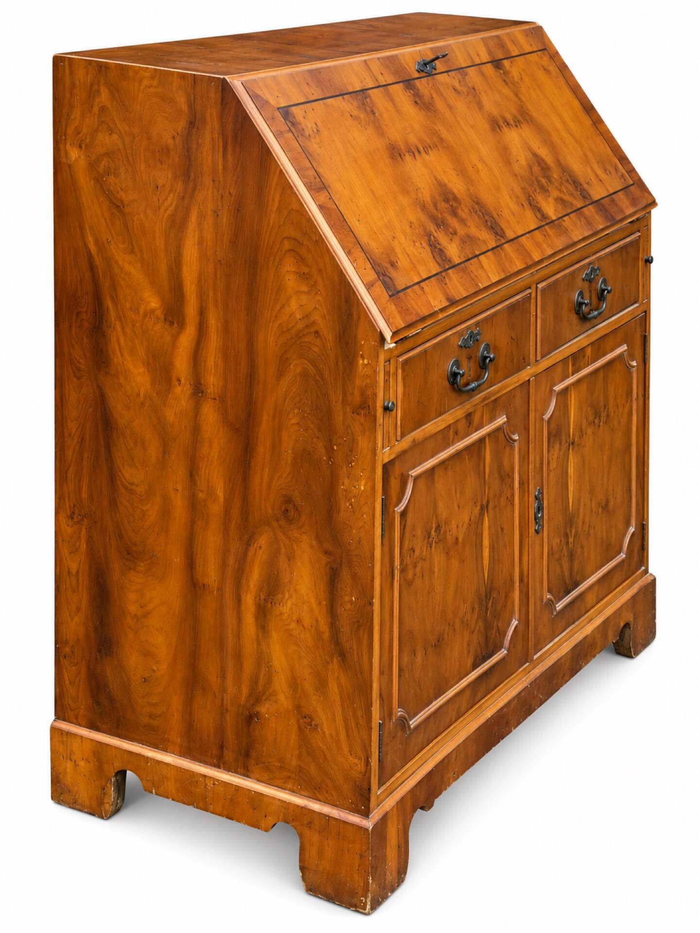 19th-century English secretary desk.