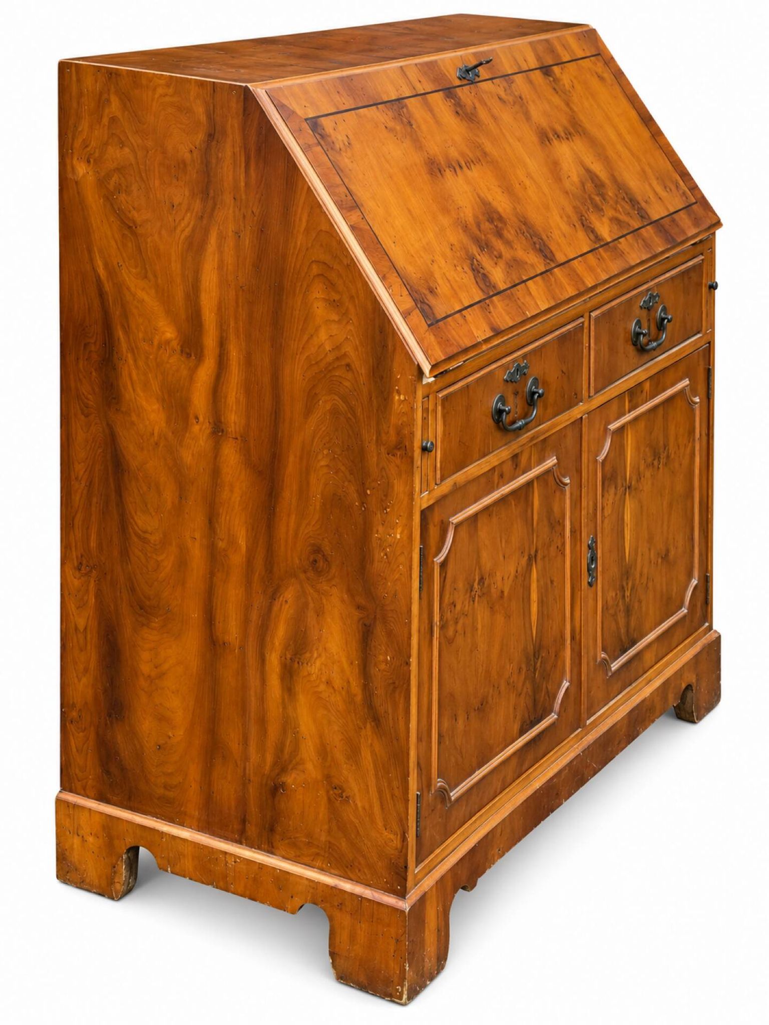 19th-century English secretary desk.