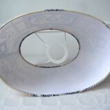 Blue toile de jouy lampshade