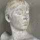 Plaster bust of Diana after Falguière, 20th century