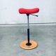 Scandinavian Ergonomic Design Writing Desk and Stool from Stokke, 1980s, Set of 3