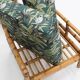 Vintage rattan armchairs Vivai del Sud 1970s , set of 2