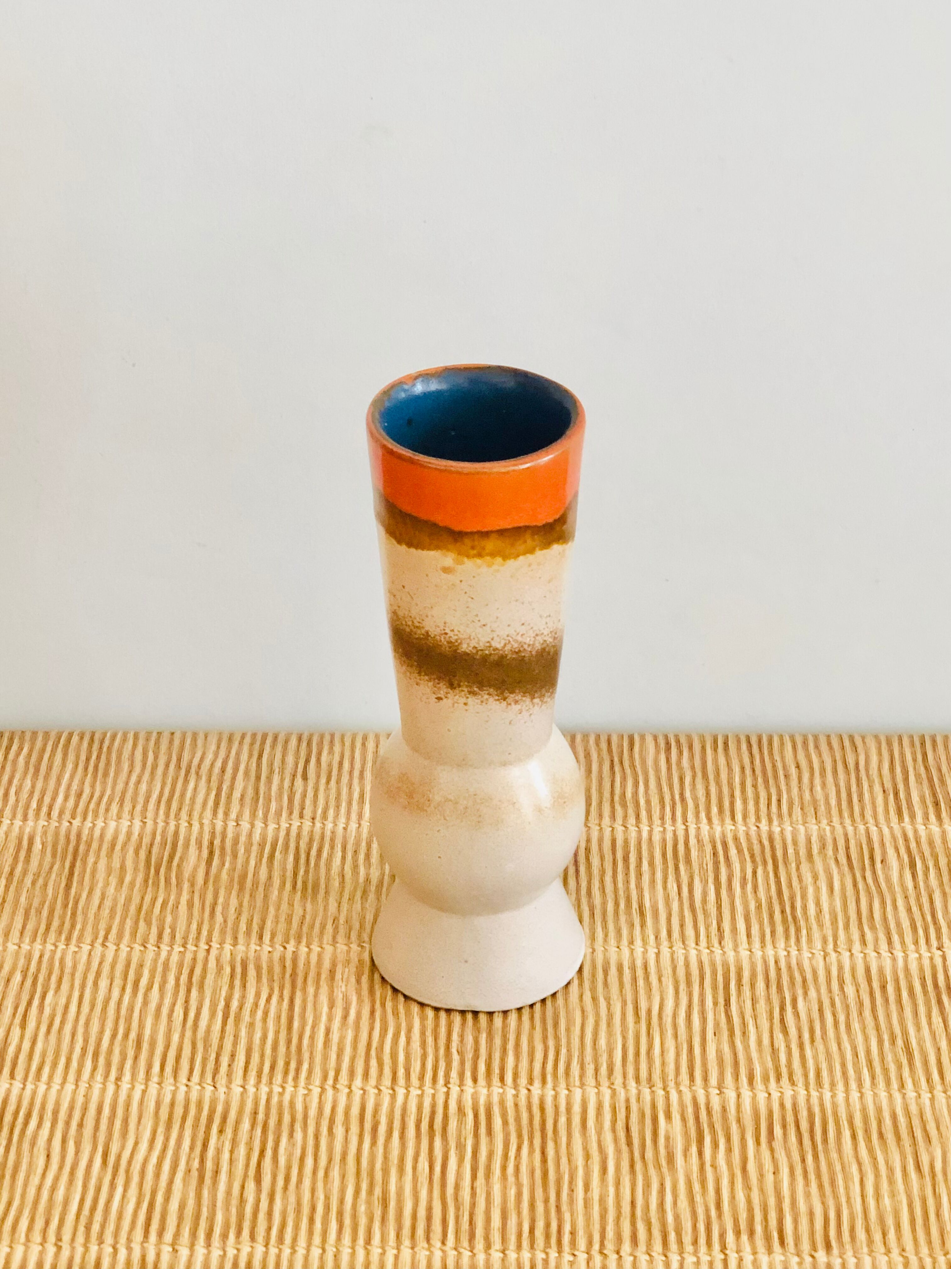 Ceramic vase Strehla, Germany