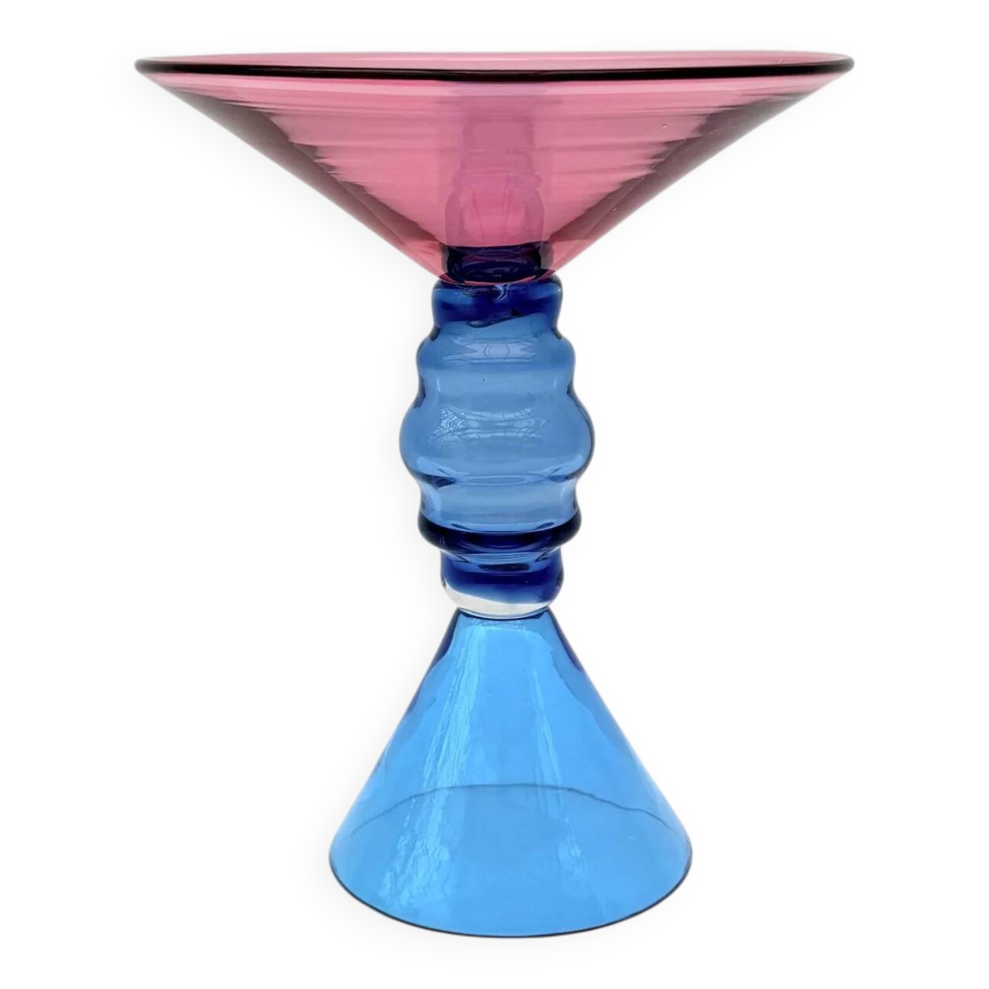 Vase by Marcello Furlan - Murano glass, Italy 1989