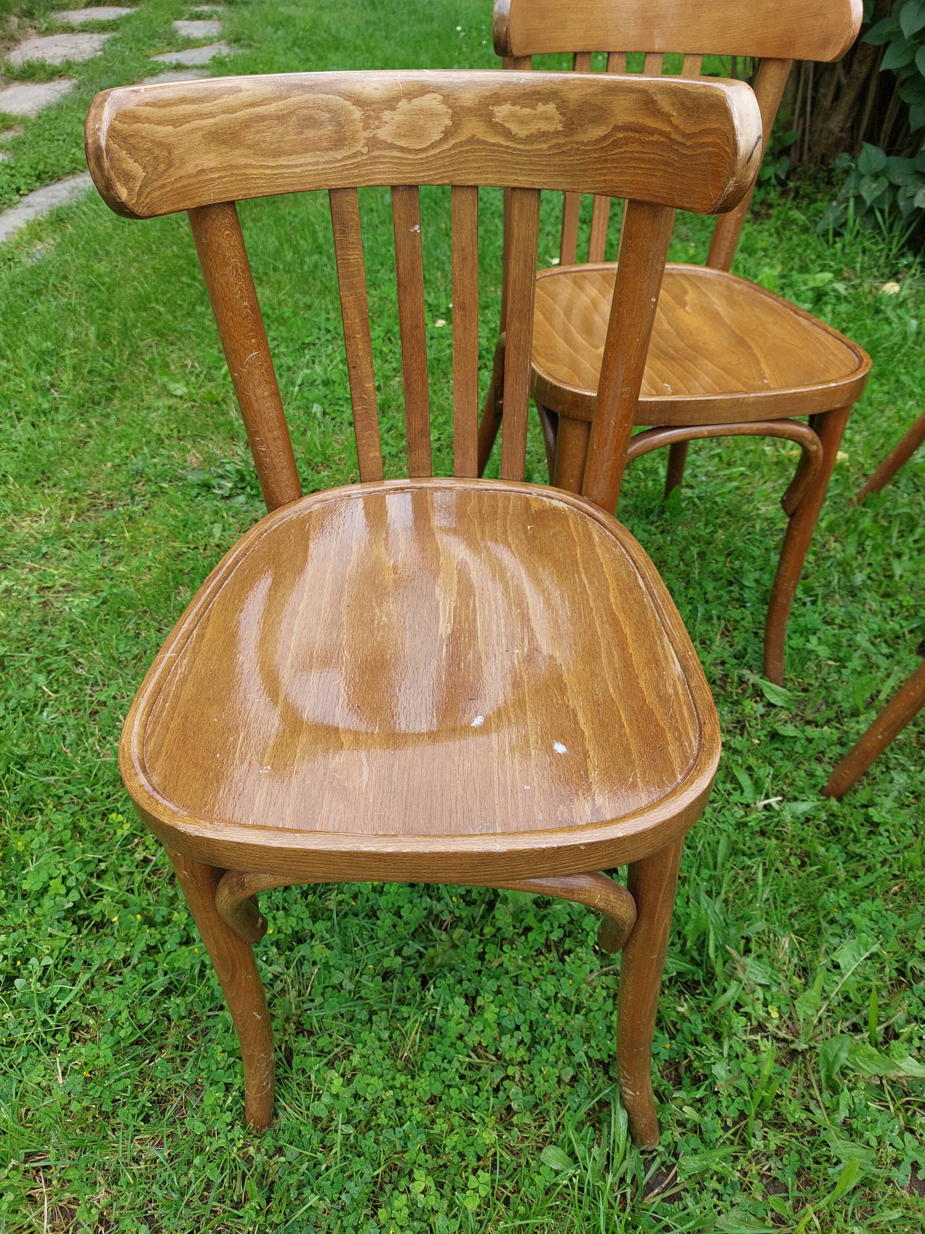 10 Baumann style bistro chairs