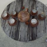 13 piece stoneware coffee/tea set