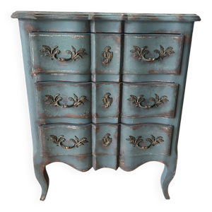Petite commode patinée