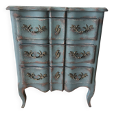 Petite commode patinée
