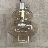 Smoked glass ceiling light