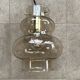 Smoked glass ceiling light