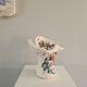 Corolla vase signed 1950