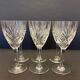 6 crystal wine glasses Saint Louis Chantilly