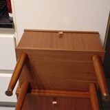 Pair of vintage Scandinavian bedside tables