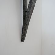 Brutalist Mid-Century Iron Wall Light