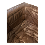 Chauffeuse cuir Togo ligne roset