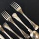 8 cutlery goldsmiths Christofle model with net