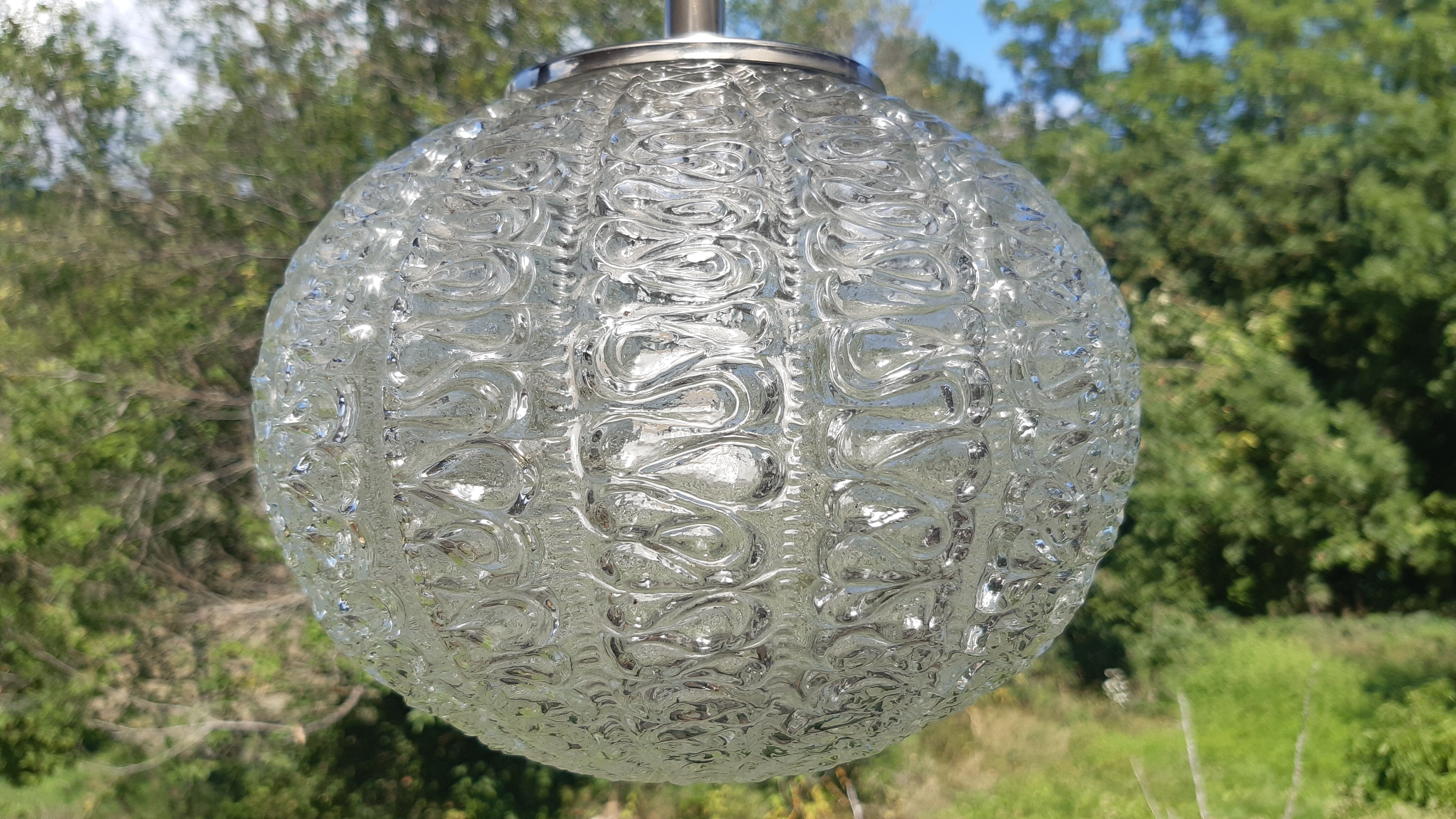 Glass suspension Doria leuchten