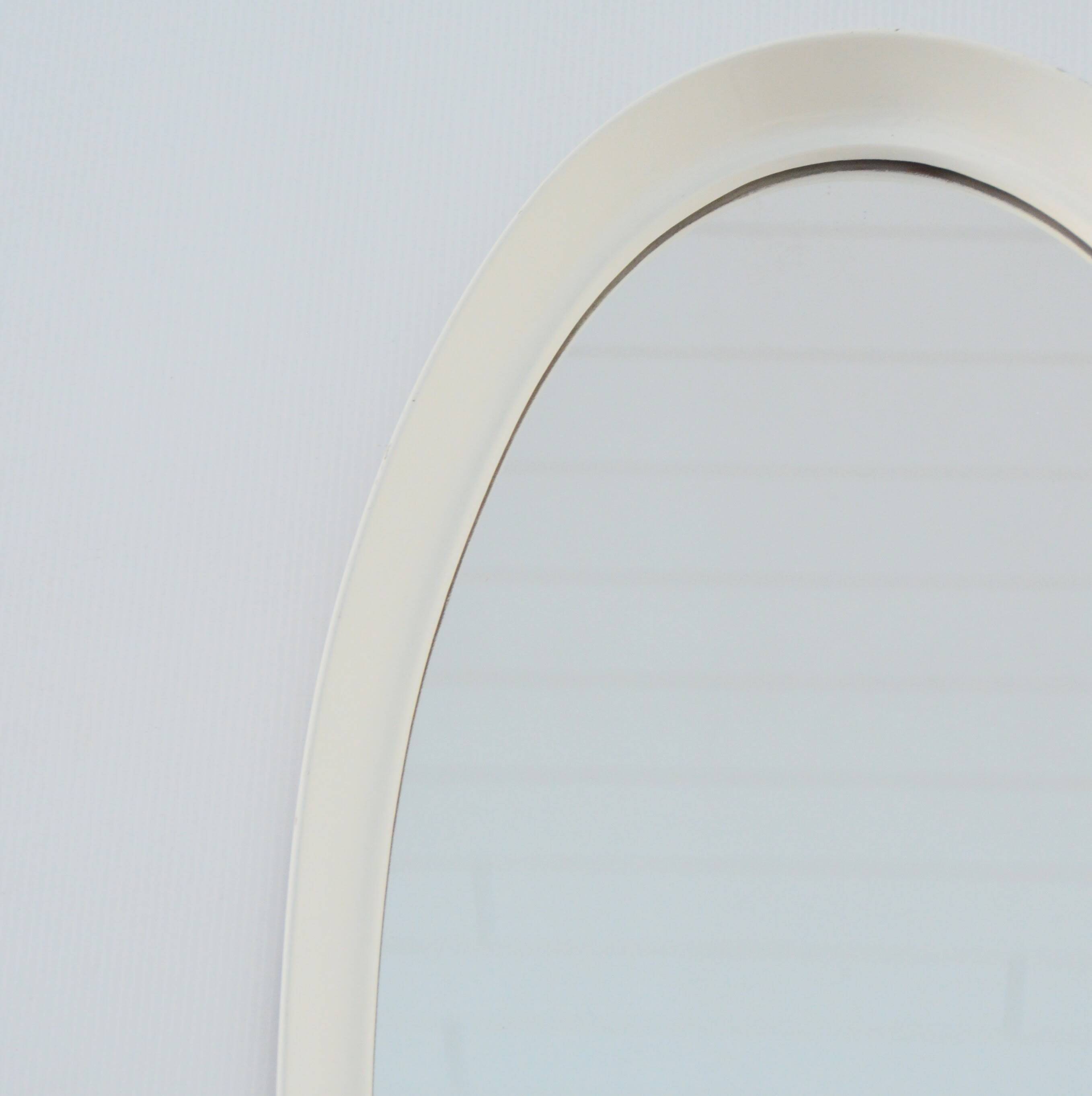 Miroir ovale vintage 1960s