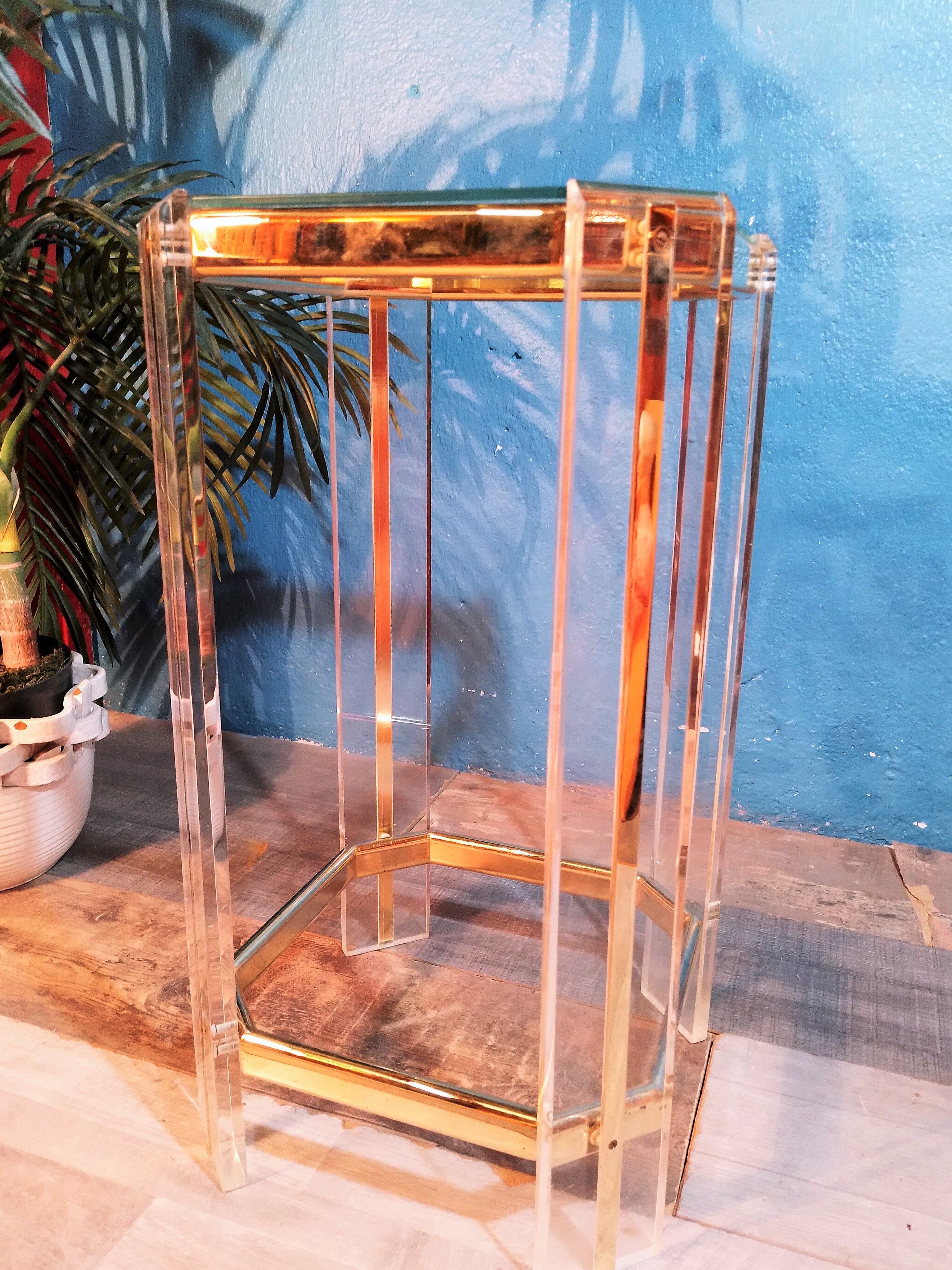 Lange end table 1970s