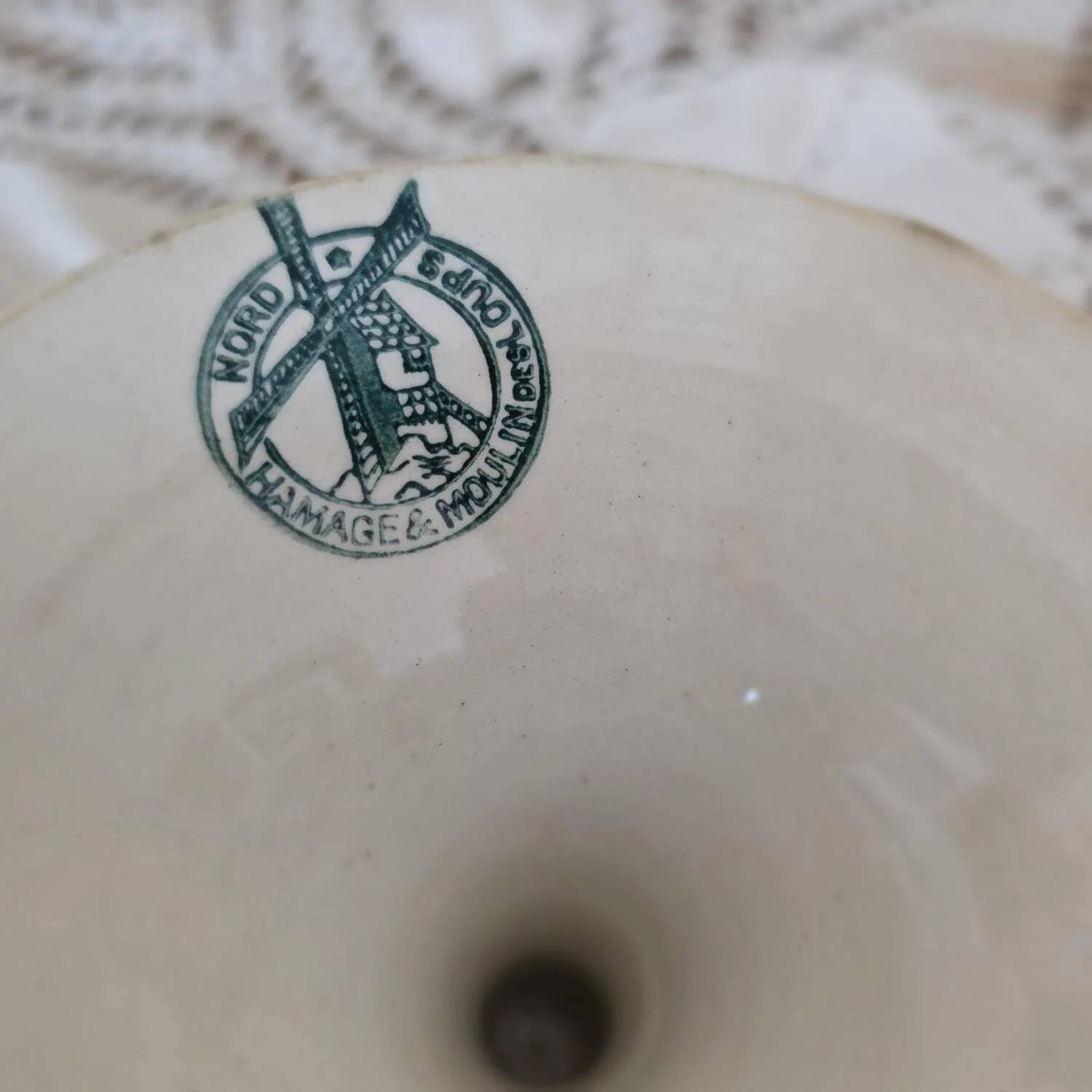 Compotier Art Déco, Modèle Trinité
