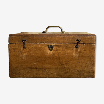 Small wooden trunk
