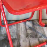 Paire de chaises pliantes années 80