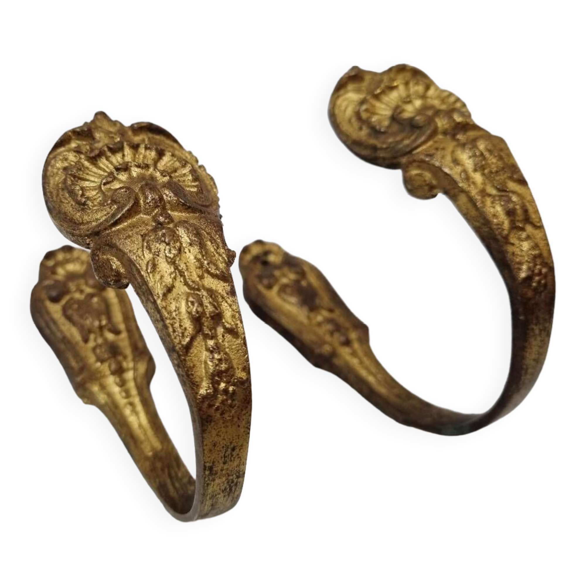 Bronze tieback, early 20th century